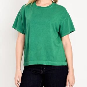 Old Navy Vintage Crew-Neck Tee - Women’s Size Small - NWT!!    tees tops shirts